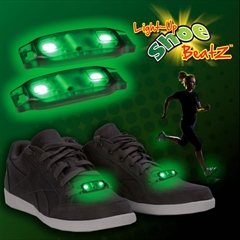 Green LED Shoe Beats